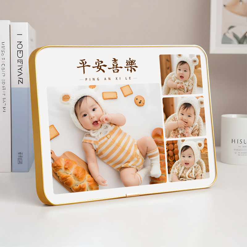 儿童相框摆台照片定制洗照片做成水晶宝宝照挂墙相片打印加相册框,家居饰品,相框/画框,淘宝优惠券,粉丝福利购,淘宝优惠卷