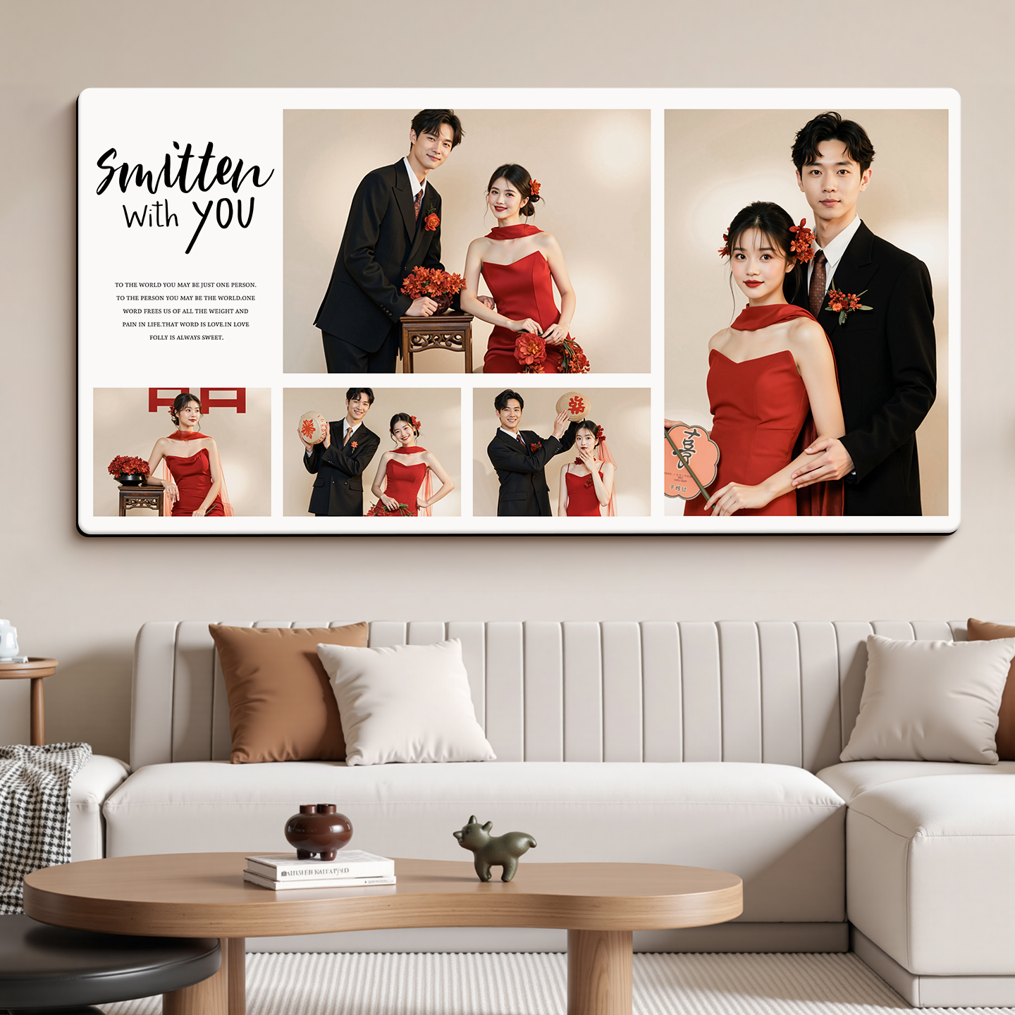 相框挂墙照片定制来图定做