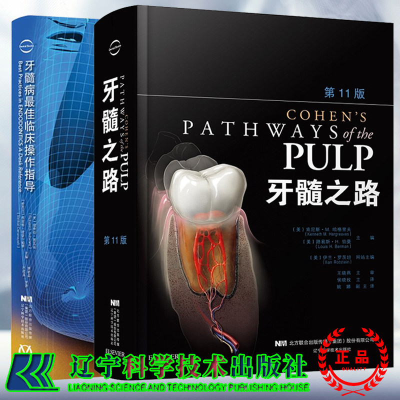 2本套 牙髓之路第11版/牙髓病临床操作指导2册套装 牙病诊治临床实践指南 口腔牙髓病治疗 临床牙髓再生技 口腔科学书籍辽宁科技