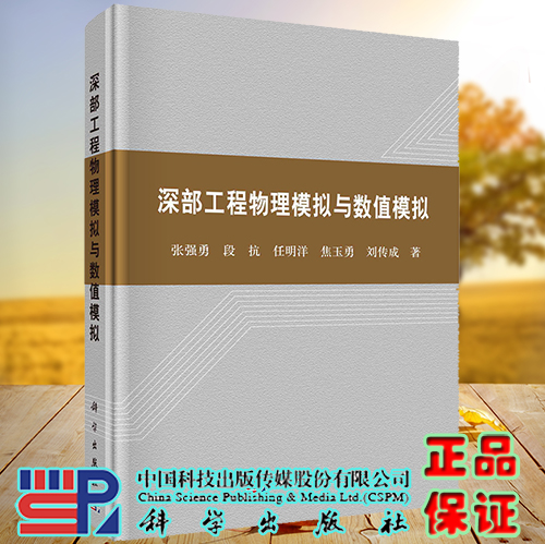 正版现货 深部工程物理模拟与数值模拟 张强勇等 科学出版社 9787030730039