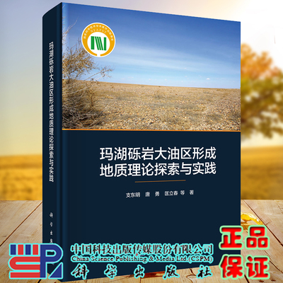 正版现货 玛湖砾岩大油区形成地质理论探索与实践 支东明 唐勇 匡立春等 科学出版社 9787030729903