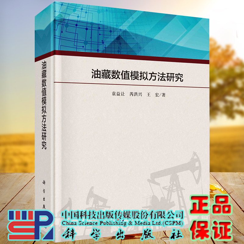 正版全新现货精装 油藏数值模拟方法研究 袁益让等著 科学出版社9787030686510