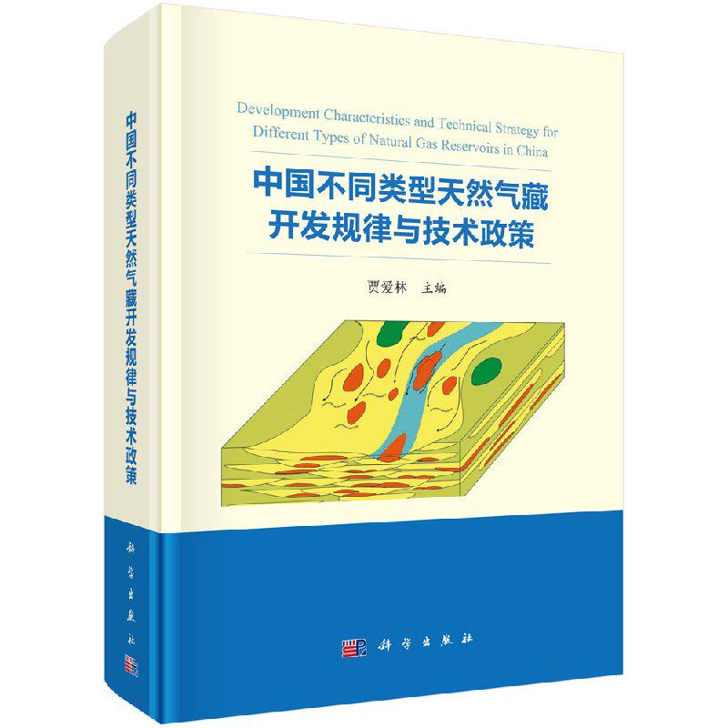 正版现货 中国不同类型天然气藏开发规律与技术政策 贾爱林著 科学出版社