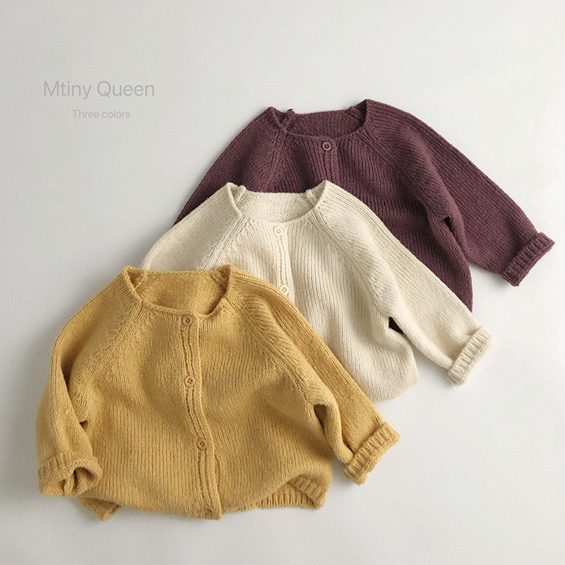 慵懒纯色基础款～儿童韩版针织开衫春秋款男女童毛衣宝宝日系外套,童装/婴儿装/亲子装,毛衣/针织衫,淘宝优惠券,粉丝福利购,淘宝优惠卷