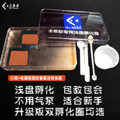 丰年虾卵孵化器卤虫不打氧孵化浅盘孵化盒丰年虫大红卵超细卵孵化