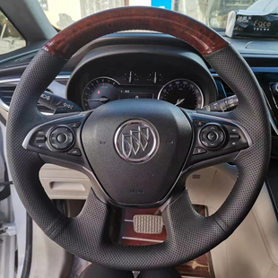 13-22款别克GL8ES陆尊28T25S陆上公务舱方向盘套真皮手缝把套专用