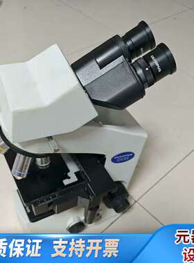 奥林巴斯(Olympus)显微镜CX21。双目目镜，4倍、1