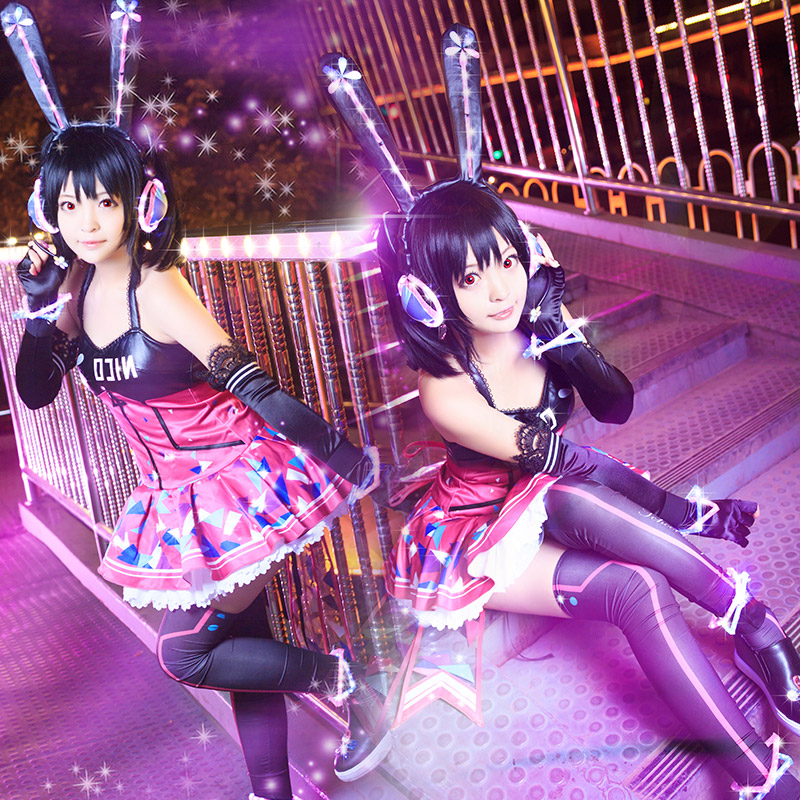 现货lovelive电玩觉醒连衣裙