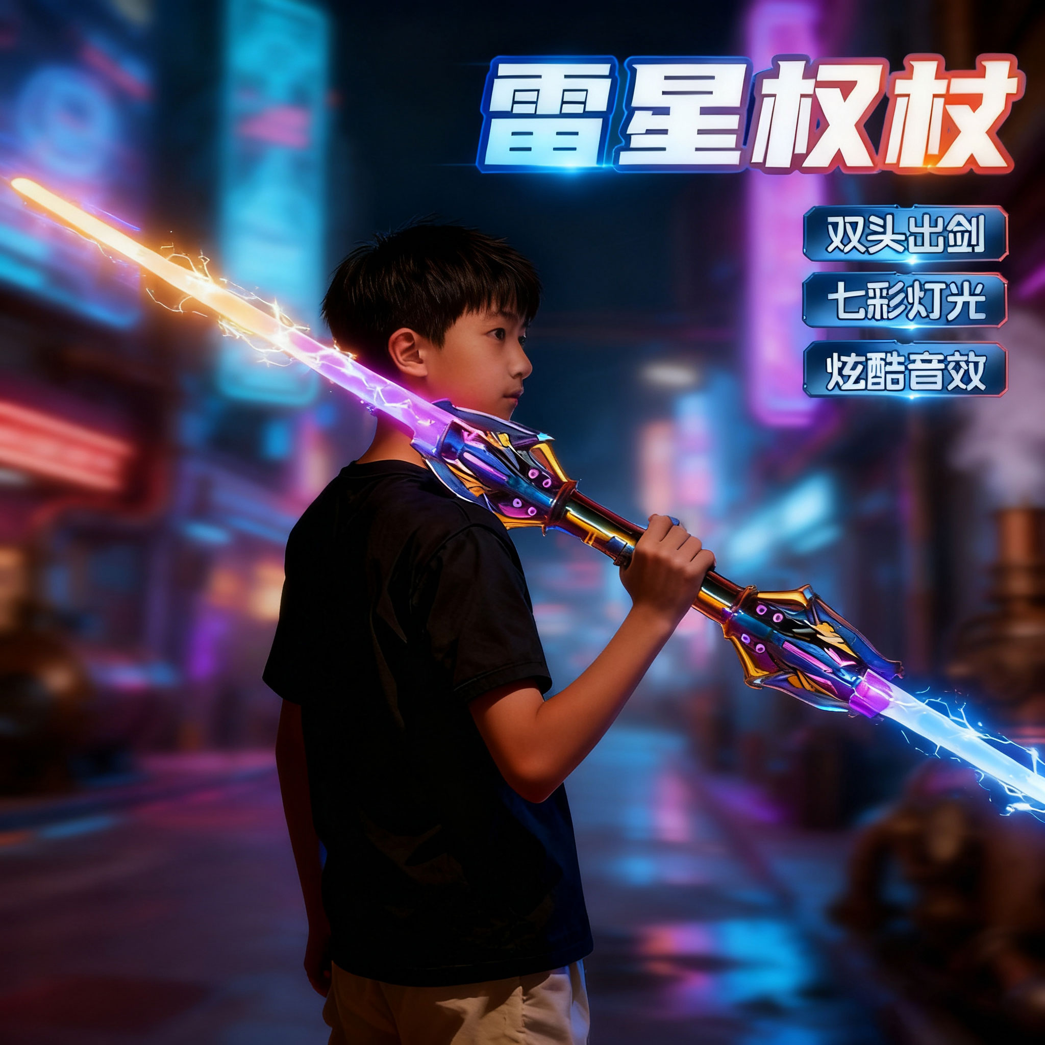 炫酷伸缩激光剑正版星球大战儿童玩具刀男孩发光宝剑闪光荧光棒