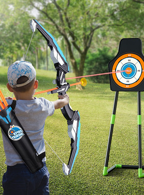 弓箭儿童玩具射箭射击训练靶弩套装类专业靶子游戏小孩吸盘男孩子