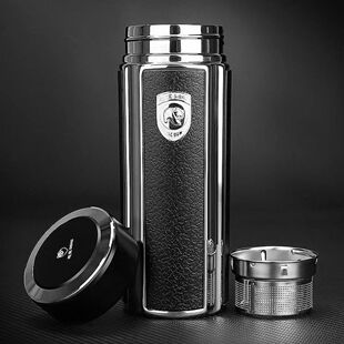 正品思宝保温杯男女水杯不锈钢车载便携泡茶杯子方舟C1C2商务茶杯