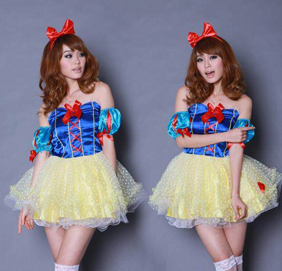 Snow White Maid outfit Comic characters Act David Yarn skirt Halloween Princess dress Christmas ds costumein the Women's clothing/Boutique , Costume/National costume/Stage costumes , National costume/Costumes  category - from Buy2taobao.com to provide professional Taobao agent buy service