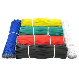 线仔跳线焊接线导线飞线电子连接线双头镀锡PCB电路板22AWG 24AWG