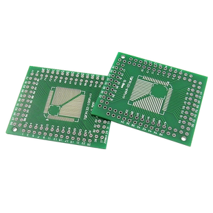 FQFP TQFP 32 44 64 80 100 LQFP贴片直插 0.5/0.8mm转接板(2个)