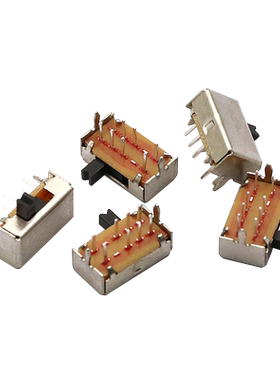 拨动开关SK-23D07(2P3T)卧式二排
