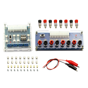 台式电脑电源转接板机箱 atx取电板引出模块接线柱M229供电输出