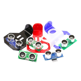 HC-SR04 US-100 US-015超声波模块距离测距模块超声波传感器支架