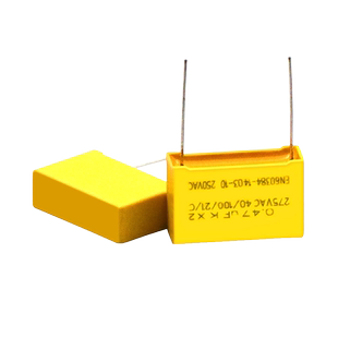 安规电容 X2 275V 0.47uF 470nF 474K 脚距22mm 电容器 (5个)