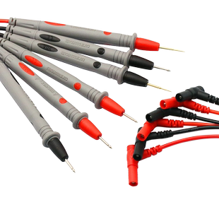 万用表表笔细特尖插头数字指针硅胶通用万能表配件测量表笔专用线