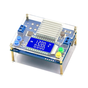 数控升降压恒压恒流模块12V升压9V24V可调降太阳能充电电源带外壳