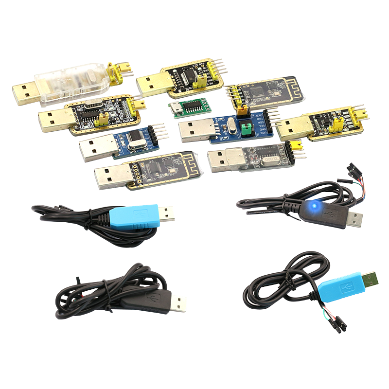 CH340G土豪金 代替PL2303 USB转TTL 刷机线下载转串口 升级版