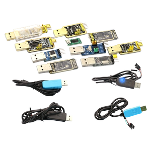 CH340G土豪金 代替PL2303 USB转TTL 刷机线下载转串口 升级版