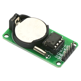 实时时钟模块 DS1302模块 带电池CR2032 掉电走时