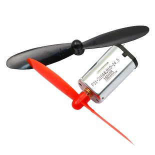 N30航模电机 电机马达 电机遥控飞机马达 固定翼 +55MM A+B螺旋浆