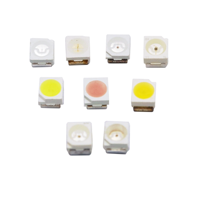 贴片发光二极管白/黄/红色10个