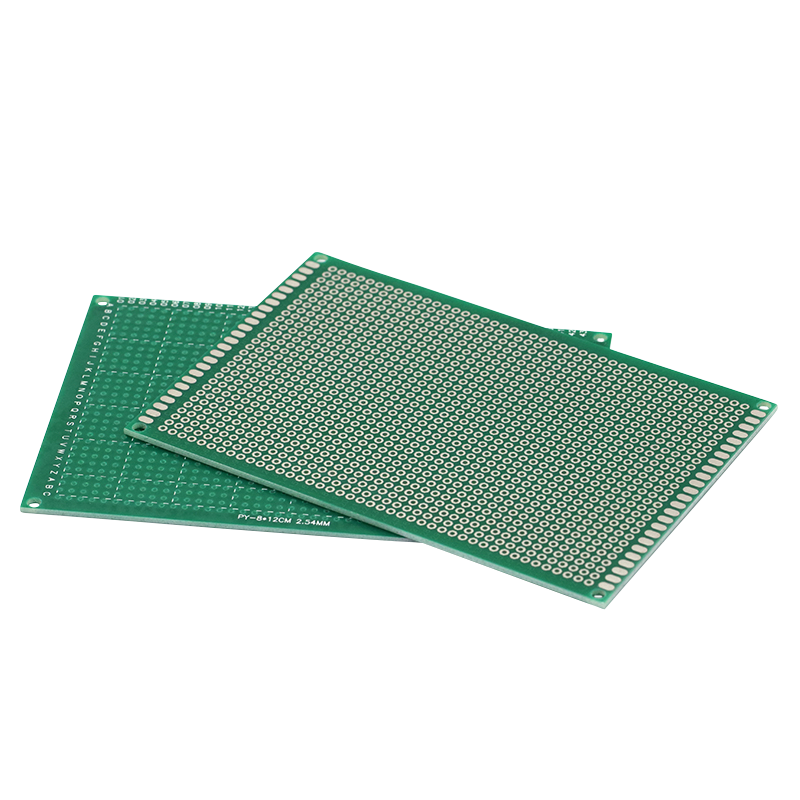 实验板 单面电路板 洞洞板 PCB 线路板 玻纤板 8x12cm 厚度1.6