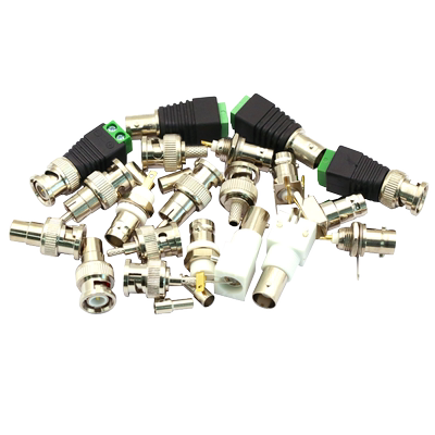 Q9BNC母座白色白胶Q9面板座接头