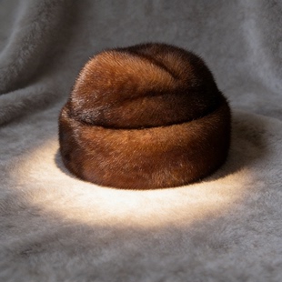 光头强同款帽子仿貂皮帽子男水貂雷锋帽东北户外护耳中老年人冬季