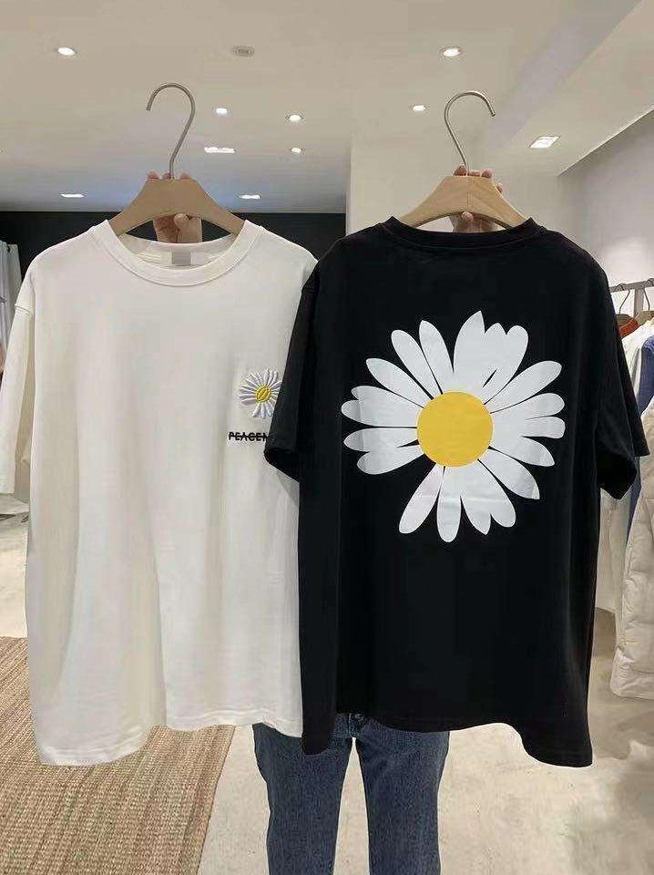 短袖恤女夏季新款韓國寬鬆刺繡白色上衣大碼女裝