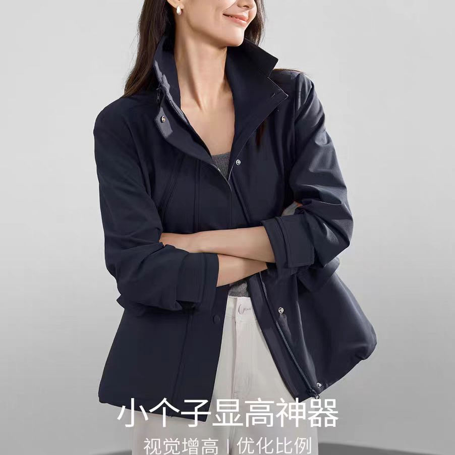 秋季新款加棉时尚冲锋衣