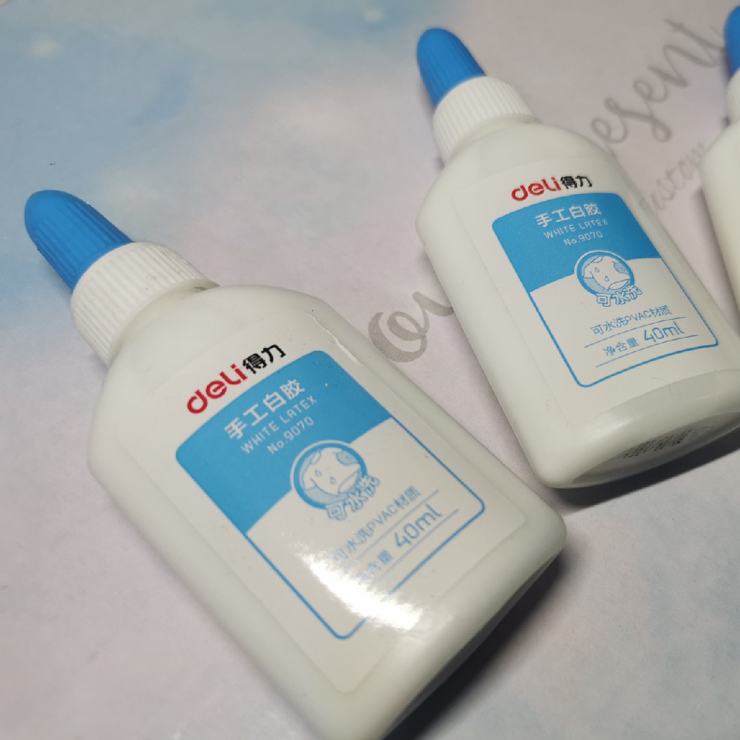 浅茉手工2020新品得力diy白乳胶