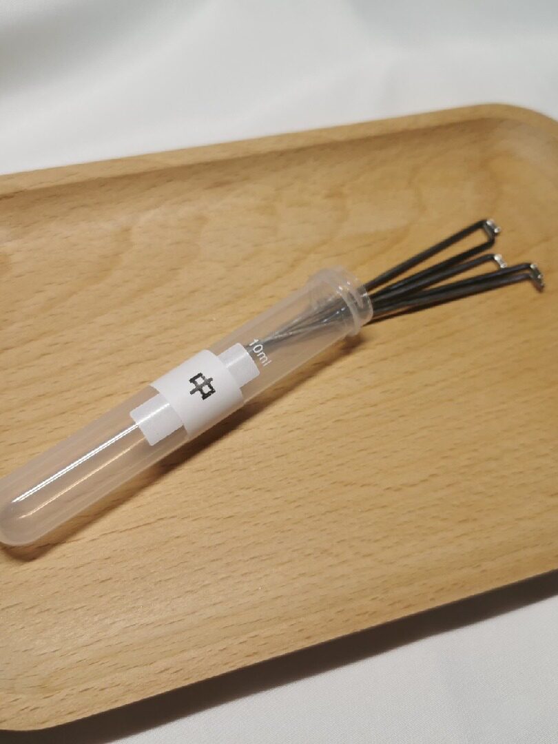 가벼운 재스민 수제 고품질 양모 펠트 원형 스레드 병 얇은 중간 및 두꺼운 3 크기 DIY 액세서리 도구와 바늘을 펠트