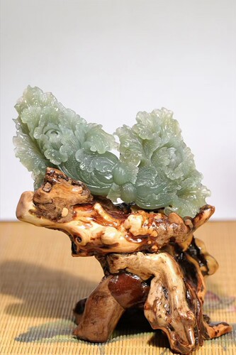 缅甸A货玉石摆件