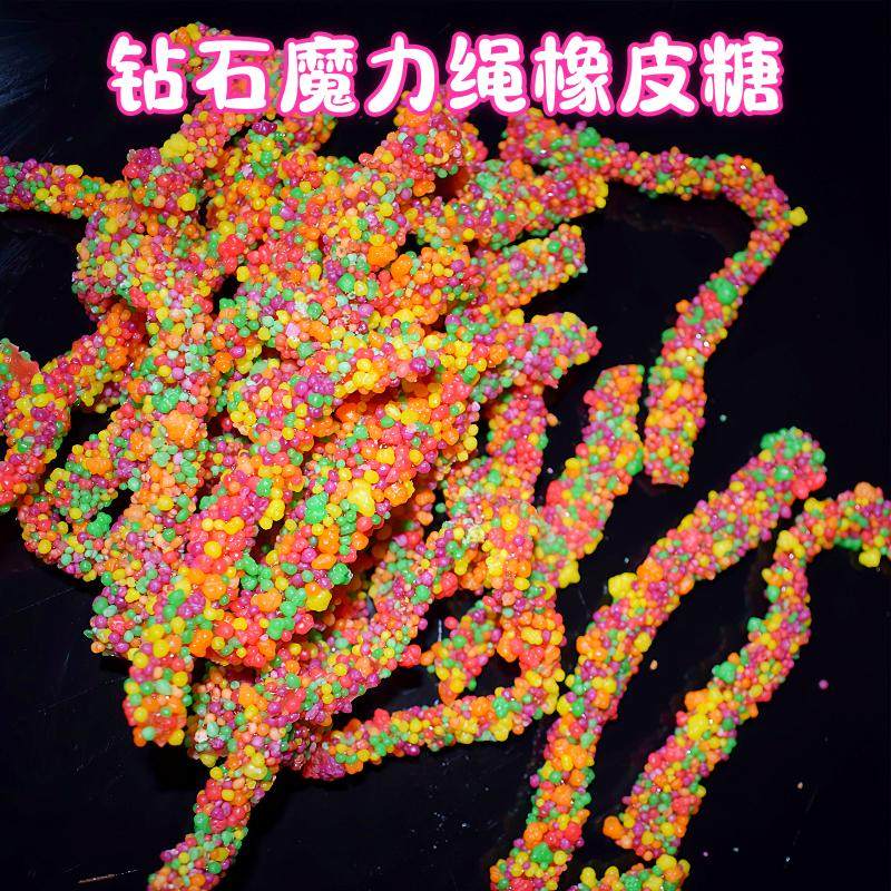 现货彩虹粒粒糖绳索糖网红绳子糖抖音扭扭糖钻石魔力绳橡皮糖散装,零食/坚果/特产,软糖/果味糖/凝胶糖果,淘宝优惠券,粉丝福利购,淘宝优惠卷