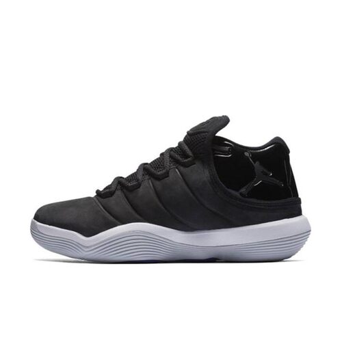 Jordan Super.Fly 舒适百搭 耐磨 中帮 儿童篮球鞋 黑色