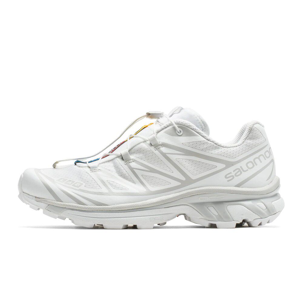 SALOMON萨洛蒙 XT-6 户外运动 网布织物合成革耐磨 低帮跑步鞋 男