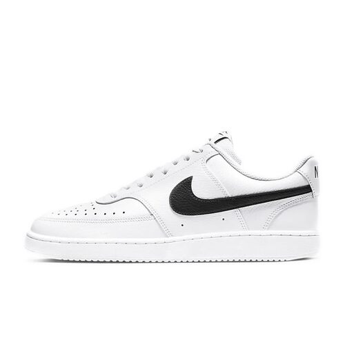 Nike Court Vision 1 舒适 低帮 板鞋 男女同款 白黑