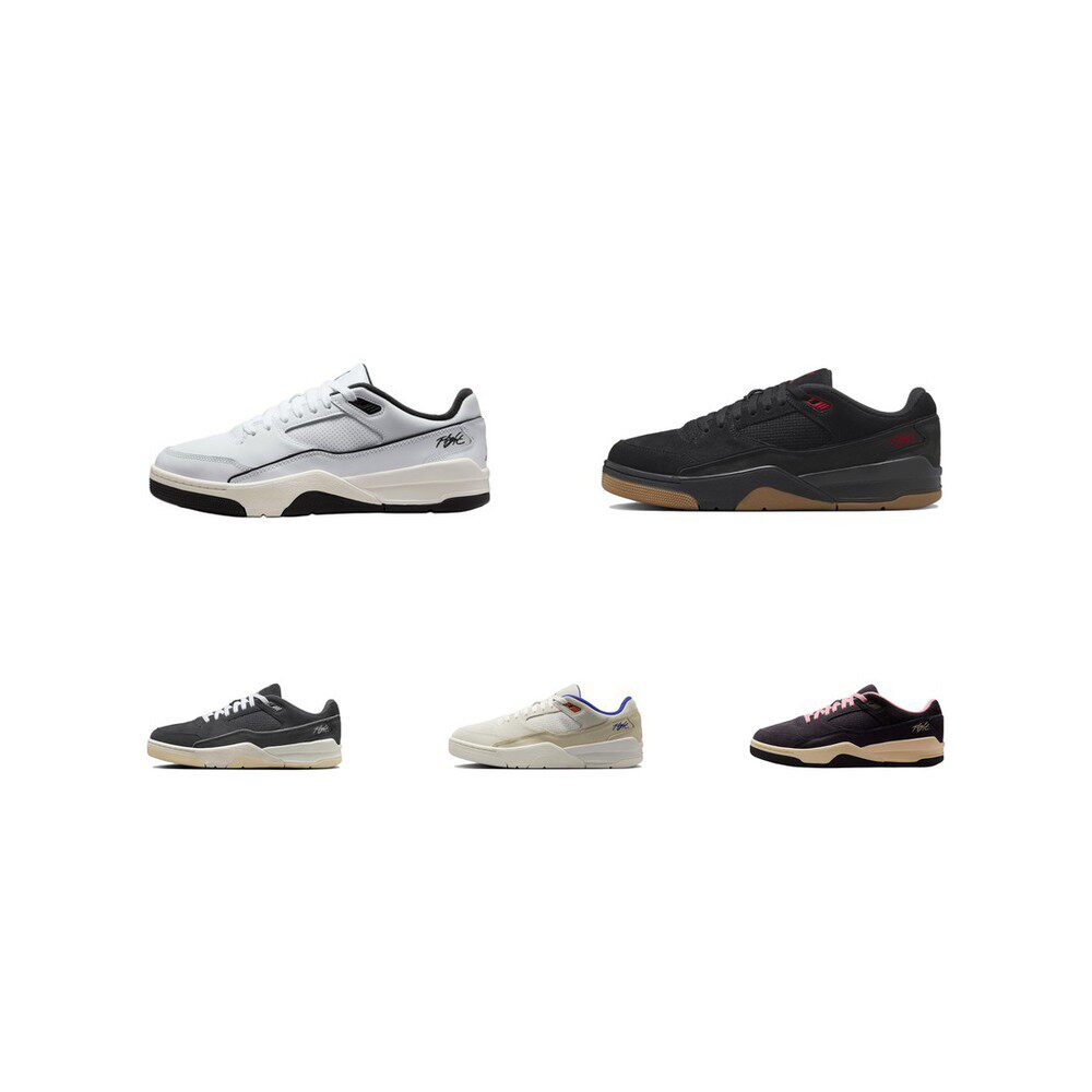 【六饼体育】Jordan FLIGHT COURT 低帮 复古篮球鞋 男女同款