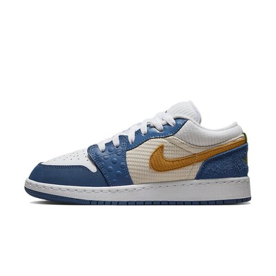 【六饼体育】JordanAirJordan1Low舒适百搭防滑减震耐磨低帮