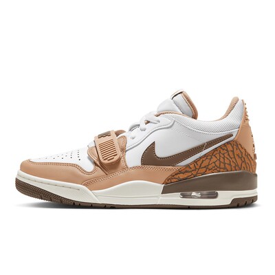 Jordan Legacy 312 Low Palomino 防滑 低帮 篮球鞋 男女同款 白