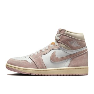 Jordan Air Jordan 1 Washed Pink 潮流 高帮 复古篮球鞋 女款