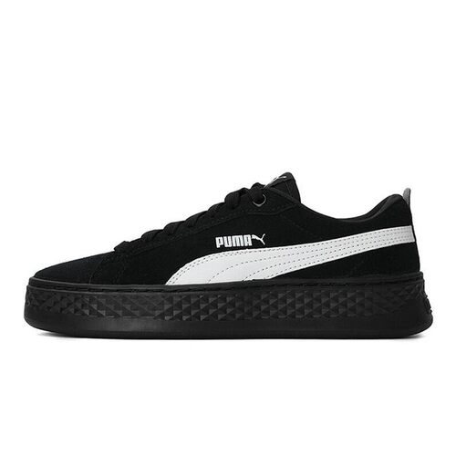 PUMA Smash Platform  Platform Suede 舒适 透气 耐磨 低帮 板鞋