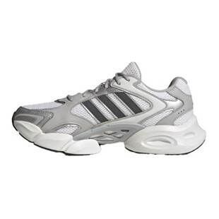 adidas MEGASTRIDE 百搭舒适 织物透气轻便 低帮跑步鞋 男女同款