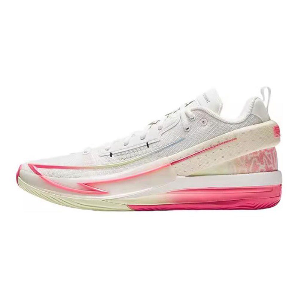 Anta安踏 锋芒1 氮科技 专业实战 减震耐磨 低帮 篮球鞋 男款 白