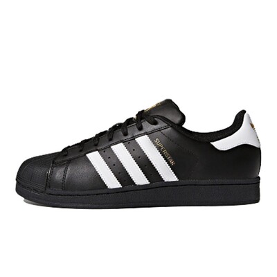 adidas originals Superstar Foundation 合成革 低帮 板鞋 男女