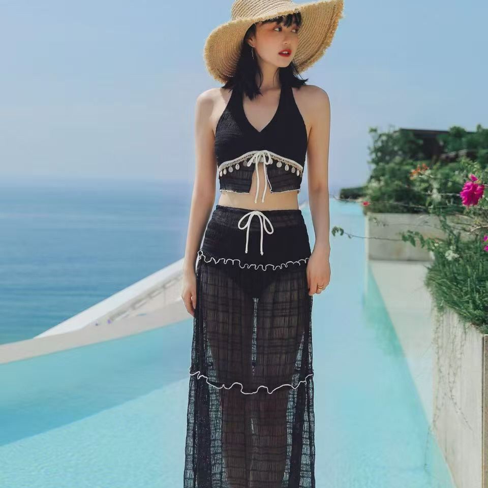 奇海26318新款成人泳衣女分体比基尼性感海边度假风夏季玩水泳装